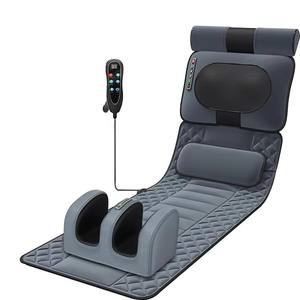 Meilleures Ventes Matelas de <span class=keywords><strong>Massage</strong></span> Pliable Électrique avec Rouleaux et Coussins d'Air Vibrants pour le Dos et le Corps Entier - Product Image 1