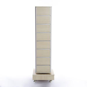 Yiwu Chaud quatre rotatif et amovible en bois présentoir avec roues - Product Image 2