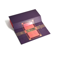 Boîte d'emballage rigide de luxe haut de gamme, gaufrée, magnétique, écologique et réutilisable avec insert en éponge pour parfum, brillant à lèvres, soins de la peau et huile