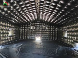 Buiten Bruiloften Feesten Evenementen Opblazen Structuur Draagbare Nachtclub Zwarte Opblaasbare Nachtclub Kubus Tent - Product Image 5