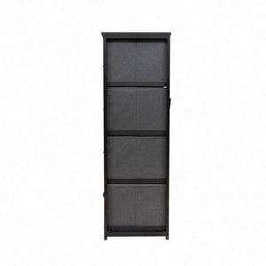 Commode autoportante moderne en tissu pour salon, durable, avec panneaux en MDF et acier inoxydable, en pin, disponible en plusieurs couleurs - Fournisseur en gros - Product Image 4