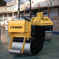 Compacteur vibrant à tambour unique autoporté pour asphalte, capacité 325 kg, de type usine