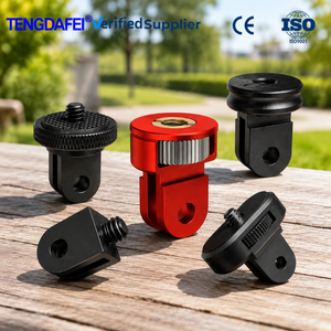 <span class=keywords><strong>360</strong></span> °   Adaptador de Montaje para Trípode de Aluminio 1/4-20 |   Compatible con GoPro Hero7~13, Insta360, DJI, <span class=keywords><strong>AKASO</strong></span> para Vlog y Deportes al Aire Libre - Product Image 1