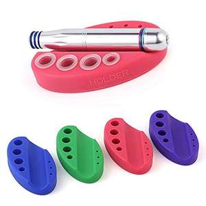 Herramienta de maquillaje, Gel de silicona, soporte de pigmento Microblading suave colorido, soporte multifuncional para taza de tinta de Oliva para estudio de belleza - Product Image 1