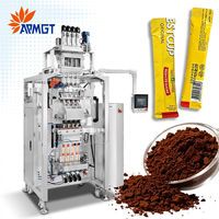 Machine d'emballage verticale pneumatique haute précision pour sticks de café et protéines, sachets de 5g 10g