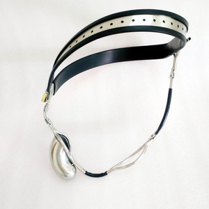 新しいスタイルのステンレススチールCBチャスティティロックチャスティティベルトとズボンセックスおもちゃボンデージギア用 - Product Image 2