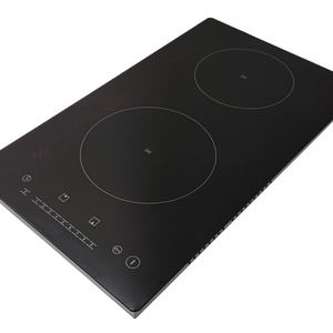 Placa de Cocina de Inducción Eléctrica de 2 Quemadores, Vitrocerámica, Control Táctil, Híbrida - Product Image 3