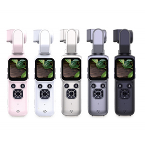 Stabilisateur portable ZIHOTEK Ultra HD, 64MP, vidéo 4K30fps, suivi automatique du visage 330°, 31 filtres, écran tactile 1,72 pouces, capteur CMOS - Product Image 1