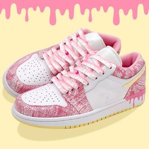 Flat Shoelaces for Sneakers Tennis Cream Print Gradient Shoe <b>Laces</b> Color Casual Canvas Shoelaces Classic Printed Shoe <b>Laces</b> - Product Image 2