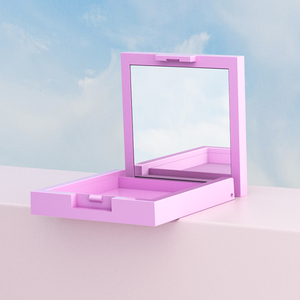 ตลับแป้งแต่งหน้าสีชมพูบรรจุภัณฑ์บลัชออนขนาดกะทัดรัดขนาดใหญ่ - Product Image 5