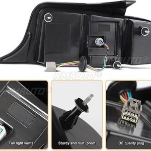 Para Ford Mustang 2010-2014, Luz de Circulación Diurna LED, Lámpara Antiniebla Impermeable, Conjunto de Luces Traseras para Automóvil, Kit de Carrocería FO2800233 FO2801233 - Product Image 4