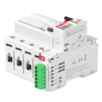 RCCB RCD Tipe B 4P Auto Reset 10kA Pemutus Sirkuit Kebocoran Arus Tanah 30mA 100mA 300mA untuk Sistem Tenaga PV EV Chayo