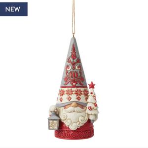 Gnome nordique <span class=keywords><strong>Noel</strong></span> 2023 avec ornement d'arbre-Jim Shore - Product Image 1