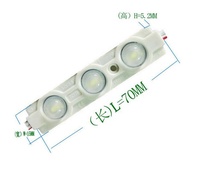 Etop haute puissance 12v 3 leds modulo 1.5w extérieur 2835 module de signe smd 2835 boîte à lumière injection led modules