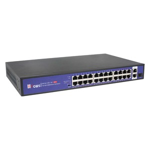 Commutateur PoE 24 ports à prix réduit, 250W, non géré, ports SFP Gigabit Uplink, réseau Ethernet en stock, 9,2 Gbit/s, sans blocage - Product Image 2