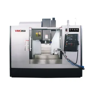 Fresadora CNC hecha en China con precio Vmc 850 Nueva fresadora CNC pequeña económica para componentes de aviación