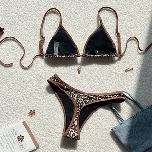 Bikini Sexy con Estampado de Leopardo 2026 con Tirantes - Traje de Baño de Alta Gama para Mujer para Playa y Spa - Alta Calidad - Product Image 2