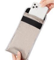 Bolsa Faraday Anti-Robo y Anti-Rastreo, Bloqueador de Señales RFID, Protección de Privacidad para Llaves de Auto y Celulares, Blindaje Nano