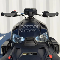 Kit de protection de guidon en aluminium neuf pour moto tout-terrain et de route Can-Am Ryker 600 900 Sport Rally tous modèles