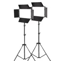 Lámpara de Panel LED de 40W al por Mayor de Fábrica, U600 U800, Portátil, Alimentada por USB, 3200-5600K, para Iluminación de Videos en Vivo de YouTube y TikTok