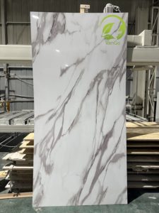 Panneau mural 3D en PVC <span class=keywords><strong>de</strong></span> haute qualité à texture marbre, idéal pour la <span class=keywords><strong>décoration</strong></span> moderne des chambres, salons, bureaux, hôtels, salles <span class=keywords><strong>de</strong></span> bain, hôpitaux et centres commerciaux - Product Image 1