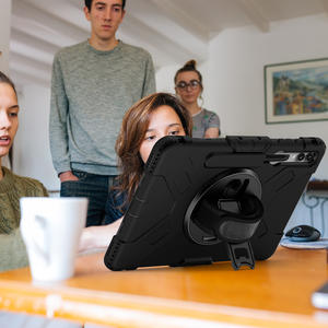 <span class=keywords><strong>Precio</strong></span> barato de fábrica, funda giratoria para tableta de 360 grados para <span class=keywords><strong>Samsung</strong></span> <span class=keywords><strong>Tab</strong></span> S9/S9Fe dedicada 11 2023 con múltiples ángulos de visión - Product Image 4