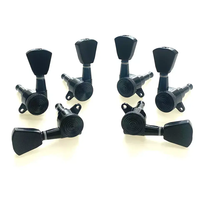 Offre Spéciale noir 3R3L Mécaniques Tuning Pegs Keys Set Accordeurs de verrouillage de guitare pour pièces de guitare électrique