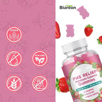Vente flash : Gummies à la canneberge PMS Vitamins pour femmes, soulagement des règles, gummies pour soulager les douleurs menstruelles, gummies pour l'équilibre hormonal