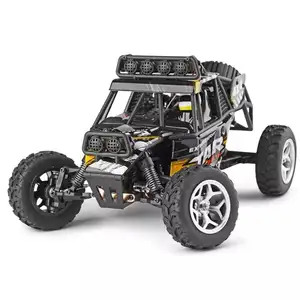 Wl玩具18428-B高速怪物电动1/18秤电动车40千米/h高速防水电动RTR岩石履带车