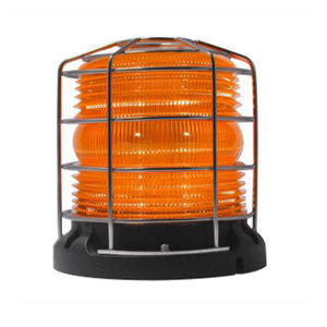 LED strobe אור מסתובב משואה מהבהב אור עם מגן כלוב 10-32V עבור כבד מלגזה - Product Image 1