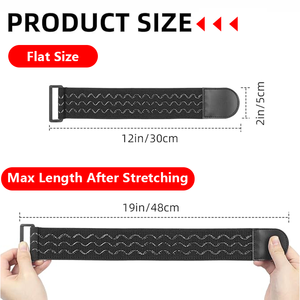 Sangle antidérapante en nylon à crochet de taille personnalisée auto-adhésive à boucle et crochet pour la maison et l'extérieur - Product Image 3