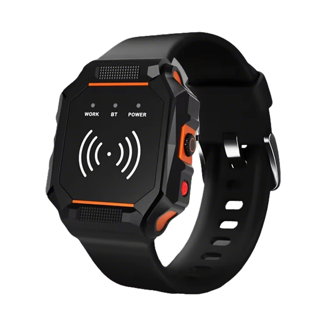 Long Lasting Android Compact Wearable ABS IP65 UHF RFID Reader Wrist Watch Scanner for Inventory Management and Asset Management