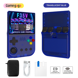 Console de jeu portable F35V, écran 3,5 pouces, système Linux, console de jeu rétro Emeleec4.7, <span class=keywords><strong>E</strong></span> pour mini console - Product Image 5