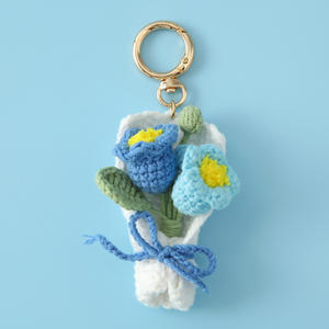 سلسلة مفاتيح يدوية الصنع على الطراز الكوري من KIVA مع حشو قطن PP ديكور حفلات من نوع واحد - Product Image 5