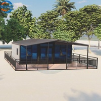 WinFair Oem Bas Prix Préfabriqué Une Chambre 20Ft Living Expandale Container Maisons Maisons Préfabriquées Pliable Maison Avec Porche