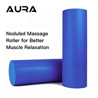 Rouleau de yoga avec picots surélevés, cible les points de pression, soulage efficacement les douleurs et la raideur musculaires