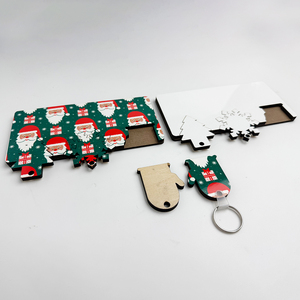 Gifts Birthday Party Decoration Trendy Children's Day Gifts Luggage Label Niche Sublimation <strong>Blanks</strong> Mdf Keychain - Product Image 5