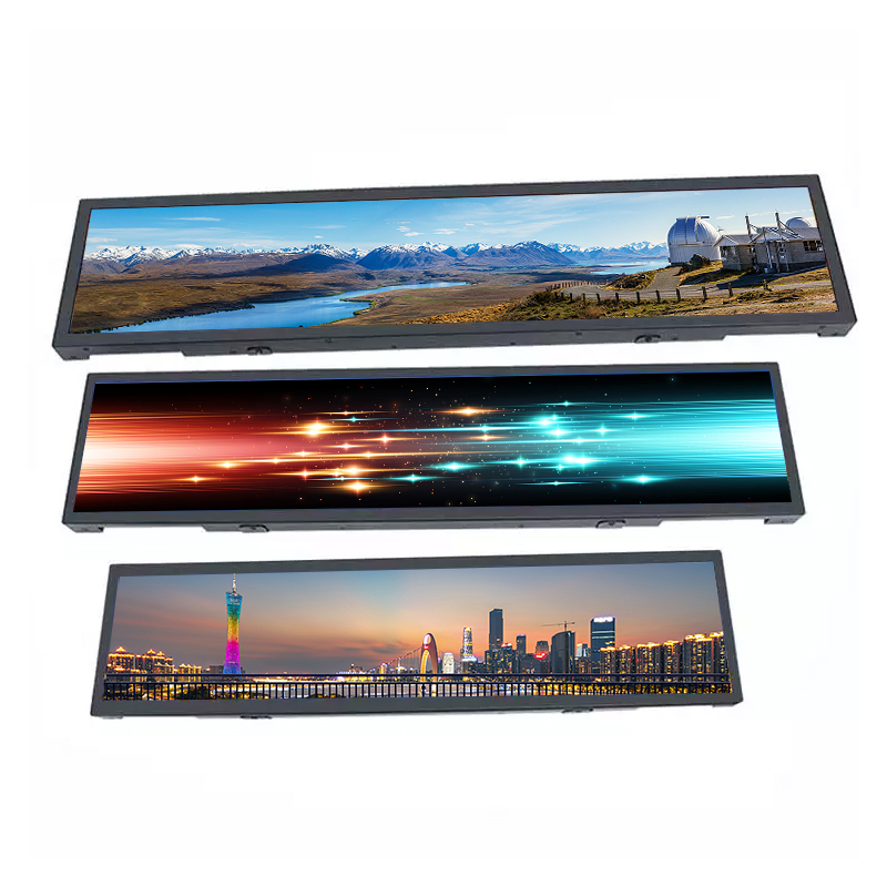 Multi dimension LCD Screen Stretched Bar