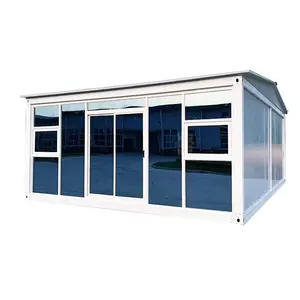 Demountable home Modern flat pack design Wind resistant prefabricated house Villa Container prefabricated house