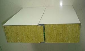 Shandong acier coloré revêtement en polyuréthane matériau en polyuréthane <span class=keywords><strong>laine</strong></span> <span class=keywords><strong>de</strong></span> roche panneau composite - Product Image 5