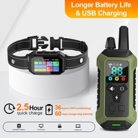 Outdoor GPS Wireless Elektrozaun für Hunde Training Vibration Shock Collar Unsichtbarer Hunde zaun