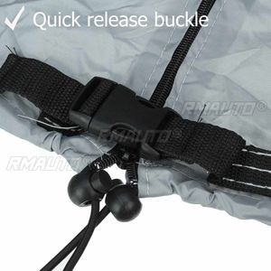 Housse de bateau imperméable 210D pour console centrale et toit en T, 16-24 pieds, pare-soleil, anti-poussière, robuste, pour usage marin - Product Image 4