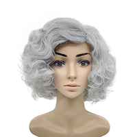 Perruque Courte Bouclée Naturelle et Volumineuse pour Femme – Tendance Mode – Stock Usine – Couvre-chef