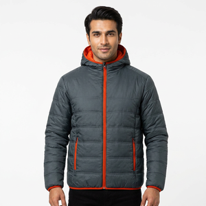 Reversible Men Puffer Jackets For Winter Wear Wholesale Quantity Comfortable Bulk Quantity Men Puffer Jackets - Product Image 1