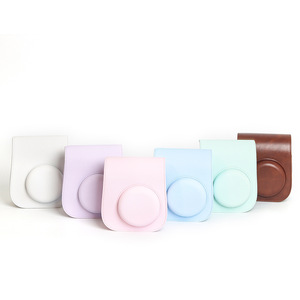 Sac en cuir <span class=keywords><strong>pour</strong></span> appareil photo <span class=keywords><strong>instax</strong></span> <span class=keywords><strong>Mini</strong></span> 12/<span class=keywords><strong>11</strong></span>, étui souple, couleur unie, bandoulière, <span class=keywords><strong>housse</strong></span> de protection, sac de transport <span class=keywords><strong>pour</strong></span> <span class=keywords><strong>instax</strong></span> <span class=keywords><strong>mini</strong></span> - Product Image 2