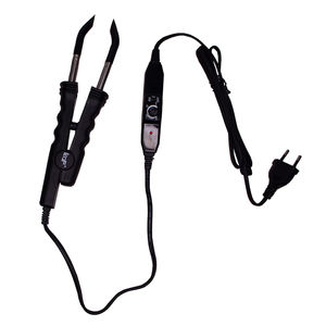 Круглые щипцы-коннекторы из прочного пластика, профессиональный инструмент для наращивания волос методом горячего фьюжнинга - Product Image 1