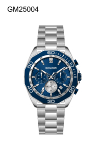 Reloj de Pulsera Cronógrafo de Lujo Premium con Cristal de Zafiro y Correa de Acero Inoxidable para Deportes y Uso Diario Resistente al Agua - Product Image 3