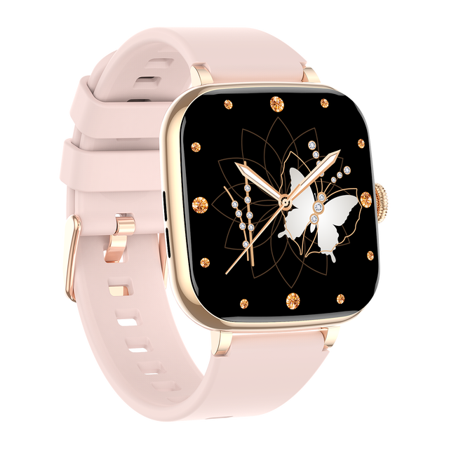 2025 Unisex Smart Watch LW121 1.72" Full Touch Screen BT Call AI Voice Assistant IP68 Waterproof GPS Fitness Tracker 5-10 Days