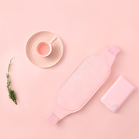 Ceinture chauffante sans fil en graphène avec massage par vibration, rechargeable par USB, pour soulager les douleurs menstruelles et apporter chaleur abdominale