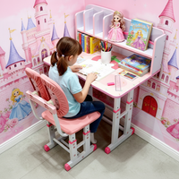 Ensemble table et chaise d'étude YUANTU haut de gamme, moderne, sûr et fiable pour chambre d'enfant ou d'adolescent